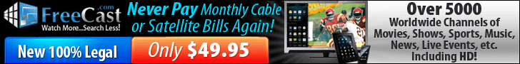 FreeCast - Watch More.. Search Less