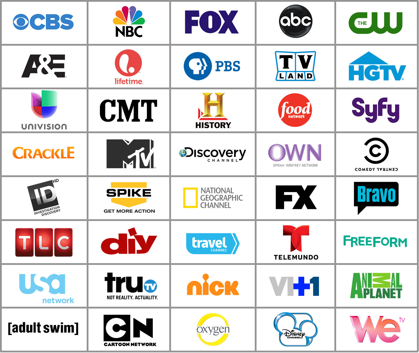 us tv channel logos download